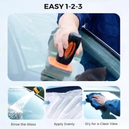100g Car Windshield Glass Rain Repellent Glass Windshield Cleaner Anti Fog Anti-rain Car Oil Film Removal Hydrophobic Cleaner