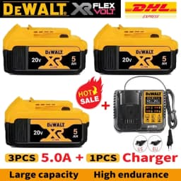 100%Original Dewalt 20V 6000mAh Power Tool Battery DCB206 DCB205 DCB200 DCF887 DCG405 DCD791 DCF922 DCF850 DCD805 tool battery