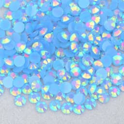 JUNAO 4mm 5mm 6mm Jelly Pink AB Flatback Round Rhinestones Glittler Resin Crystal Strass Nail Art Stones For DIY Decoration