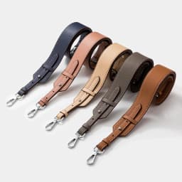 High-quality Cow Leather Wide Bag Cross Pattern Adjustable Shoulder Cross-body Leather Shoulder Strap Handbag Accessories