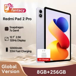 Xiaomi Redmi Pad 2 Pro Tablet Global Version Snapdragon 7s Gen 4 12.1" 2.5K Crystal Display 33W Fast Charge 12000mAh Battery