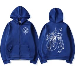 Anime Jojo Bizarre Adventure Zipper Hoodies Drop Dio Over Heaven Manga Zip Up Sweatshirts Men Women Fashion Casual Pullover Coat