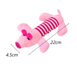 Fill Plush Pet Chew Toys for Small Medium Dogs Squeaky Puppy Dog Stuff Toy Poodle Pomeranian Mascotas Clean Teeth Accessories