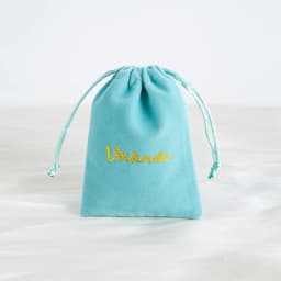 100Pcs Personalized Logo Velvet Bag 10x15cm Suede Drawstring Pouches Pockets Wedding Jewelry Earrings Ring Gift Organizer Sack