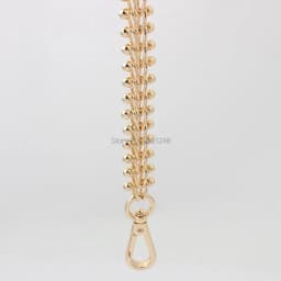 1PC 60/70/100/110/120/130CM 17MM High-end Metal Bag Chains For Women Handbag Shoulder Strap Crossbody Bag Belt Chain Accessories