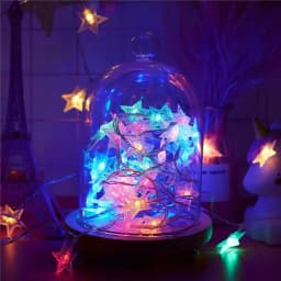 USB Battery Star String Light LED Fairy Lamp Christmas Garland For New Year Birthday Wedding Party Camping Home Decoration