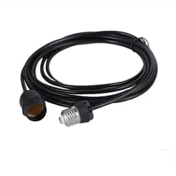 Outdoor LED Waterproof Lamp Holder LED Bulb Light Socket with E27 Base Extension Cords