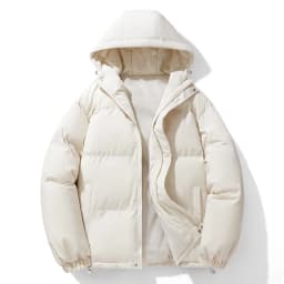 Men Hong Kong Style Hooded Bread Coat Men Oversize Loose Down Cotton Outfit Men Thick Cold Resistant Youth Winter Hooded Parkas