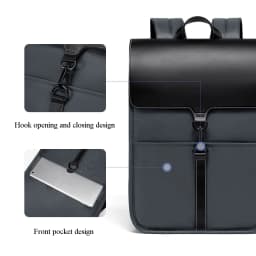 Backpack Men's High-End Fashion Simple Business Commuting Computer Bag Trendy Women's Bag Large Capacity Backpack