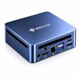 Soyo Y5 Pro Mini Pc Intel I5‑8250U Lpddr4 16Gb Ram 512Gb Ssd Windows11 Pro Dual HDMI Usb‑C Rj45 Gigabit Ethernet Small Desktop Computer Home Office Mini Pc