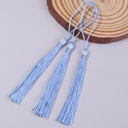 30pcs 13cm Hanging Rope Polyester Tassel Fringe Soft Flossy Tassel For DIY Bookmark Keychain Pendants Jewelry Making Accessories