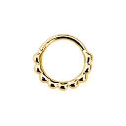Flower Moon Heart Tush Teardrop Septum Piercing Drop Clicker Segment Nose Ring Daith Conch Hoop Earring 316L Surgical Steel 16G