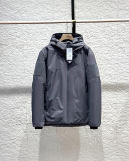 Lightweight Autumn Winter Cotton Jacket for Men Outdoor Windproof Water Resistant Hooded Warmth Storage Functional Coat
