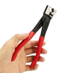 210Pcs Stainless Steel Ear Stepless Hose Clamps Kit, Worm Drive Fuel Water Pipe Clips with 1Pc Clamp Pliers for Plumbing Repair