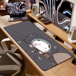 Bubu Dudu Gamer Deskmat Xxl Mouse Pad Anime Computer Table Mat Pc Gaming Accessories Mousepad Large Mats Office Mause Pads Setup