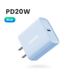 【US Plug】UGREEN Quick Charge 4.0 3.0 QC PD Charger 20W USB Type C Fast Charger for iPhone 15 14 13 Pro Xiaomi Phone PD Charger