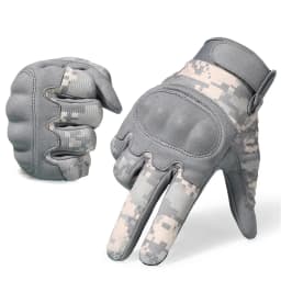ACU Camouflage Touch Screen Tactical Gloves Combat Airsoft Paintball Shooting Hunting Bicycle Anti-Skid Full Finger Glove Men
