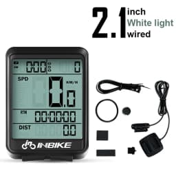 INBIKE Bike Computer Speedometers Waterproof Bicycle Odometers Computer Watch LED Digital Wireless Wired MTB Cycling Accessories