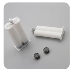 AB Dual -Group Colloid Mixed Tube 1: 1/2: 1/4:1/10: 1 Dual Liquid Plastic Cylinder