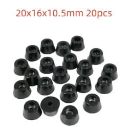 10pcs/20pcs Rubber Pads Tile Floor Protectors Rubber Non-slip Table Chair Furniture Feet Leg Pads Chair Leg Caps