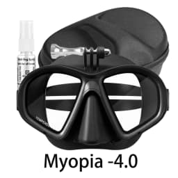 Low Volume Dive Mask Tempered Glasses Lens,Myopia Diving Mask,Spearguns Scuba Gear ,with Camera Mount,anti-fog for Narrow Face