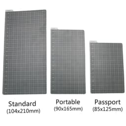 Weeks Travelers Notebook A5 A6 Writing Mat Pad PVC Grid Sewing Cutting Mats Ruler Board Drawing Clipboard Measuring Supplies