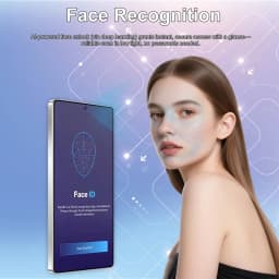 K-Touch Smartphone For C26 Ultra 5G Cell Phone 7800mAh Battery Mobile Phones Full Display 48MP Camera 7.3 Inch HD Android 22GB RAM 2TB ROM Octa Core Face ID Dual SIM 4G Unlocked Android 15 Cell Phone with FM Radio GPS
