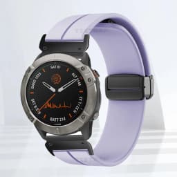 Magnetic Silicone Strap for Garmin watch Fenix 6 6x 7 7x pro 5 5x Plus 3 3HR Quick Fit No Gaps Sports 22mm 26MM Band for Enduro