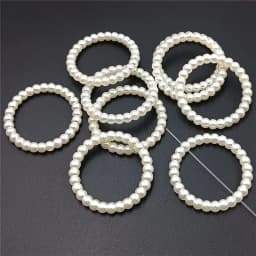 10/50/100Pcs ABS Imitation Pearl Multi-shape Star Heart Beads For Jewelry Making DIY Necklace Bracelet Pendant Fashion Material