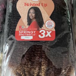 3X Springy Afro Twist Synthetic Braid 16/24inch Short Soft Afro Twist Crochet Braiding Hair Natural Hairstyles For Black Women