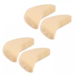 10pcs Sponge Forefoot Insert Pads Women Adjust Reduce Shoe Size Pain Relief High Heel Filler Insoles Forefoot Toe Plug Cushion