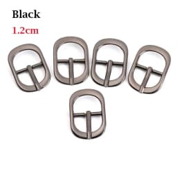 5Pcs Metal Leather Bag Buckles Shoe Shoulder Strap Belt Buckle Adjust Roller Pin Buckle Snap DIY Handbag Repair Accessories