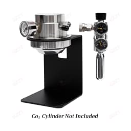 GZZT D001 58mm Manual Pneumatic Coffee Maker Portable Espresso Machine with 1-16 Bar Pressure Gauge for Travel Kits Non-Electric