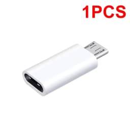 10-1Pcs Type C Male To Micro USB Female Adapter OTG Converter Micro-B To USB-C Connector Phone Charger Cable Adapter For Samsung