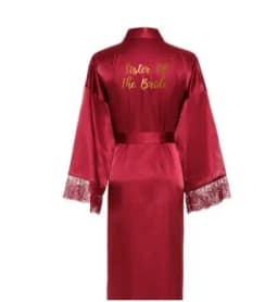Women Long robe Satin Robe Bridal Robe Bridesmaid Robes Lace Robe Wedding Robe Sleepwear Bathrobe Dressing Long Gowns