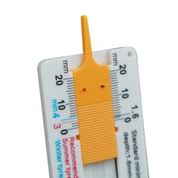 Tyre Tread Depth Depthometer 0-20mm Auto Car Wheel Tread Depthometer Depth Indicator Ruler Plastic Measure Tool