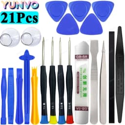 Professional Mobile Phone Repair Tool Kit, Precision Screwdriver Set for iPhone Android, Multi-Function Disassembly Opening Tool