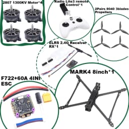 BCUBE MARK4 V2 8/9/10inch F722 Flight Control 45/60A 4INI ESC Rack Drone FPV Carbon Fiber PV Racing Drone Quadcopter Freestyle