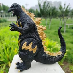 2024 New Godzilla VS King Kong Action Anime Figurie Large Godzilla King Ghidorah Soft Glue Monster Doll Model Ornaments Toys