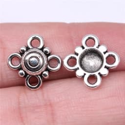 20pcs Earring Making Charms Findings Geometric Connector Charms For Earring Making Bracelet Making