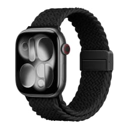 New Braided Strap For Apple Watch Bands 44 40 45 49 42 41 38mm Magnetic Snap Nylon Bracelet iWatch Series 11 9 5 6 8 7 SE Ultra3