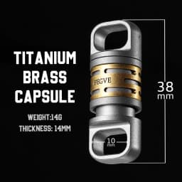 Luxury Titanium Key Chain Magnetic Spin Rotary for Car Key Ring Connector Anti-off Holder Men EDC Quickdraw Buckle Male Gadgets