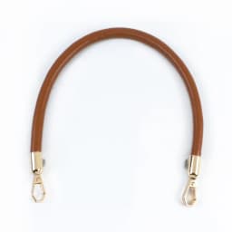 2Pcs Deepeel 30/40/60cm PU Leather Bag Handles with Metal Clasps Handbag Purse Replacement Strap DIY Bags Accessories