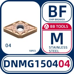 BB DNMG Insert MDPNN MDJNR MDQNR DNMG150404 External Lathe Turning Tool Holder Right Left Cutting Metal Steel 1616 2020 2525