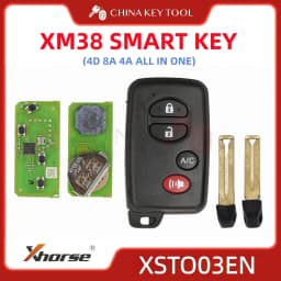 Xhorse XM38 Smart Key Remote 4D 8A 4A All in One For Toyota Lexus: XSTO03EN Global Version With Logo