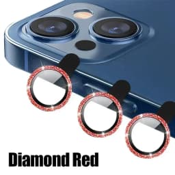 3Pcs Metal Lens Protector Glass For iPhone 16 13 12 11 14 15 Pro Max Mini Camera Lens Protection Film For iPhone 16 14 15 Plus