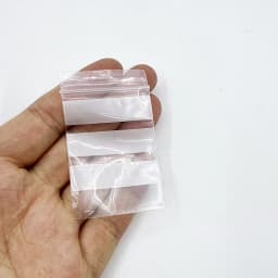 100pcs/lot Glued Stone Sealing Bag Clear Plastic Writable Jewelry Making Bead Gem Storage Reclosable Self Sealing Accessories