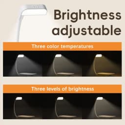 LED Clip-On Reading Light – Adjustable, Portable & USB Rechargeable Book Light for Night Reading