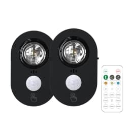 USB Human Body Sensor Led Lamp 3000K-6000K Rechargeable Lights Remote Control For Kitchen Cabinet Wardrobe Bedroom Decoration