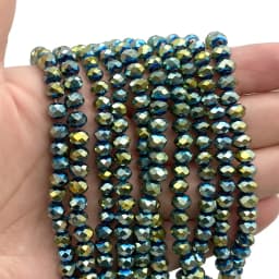 2 3 4 6 8mm Austria Faceted Crystal Beads Rondelle Loose Spacer Bracelets Earring DIY Glass Beads for Jewerly Making
